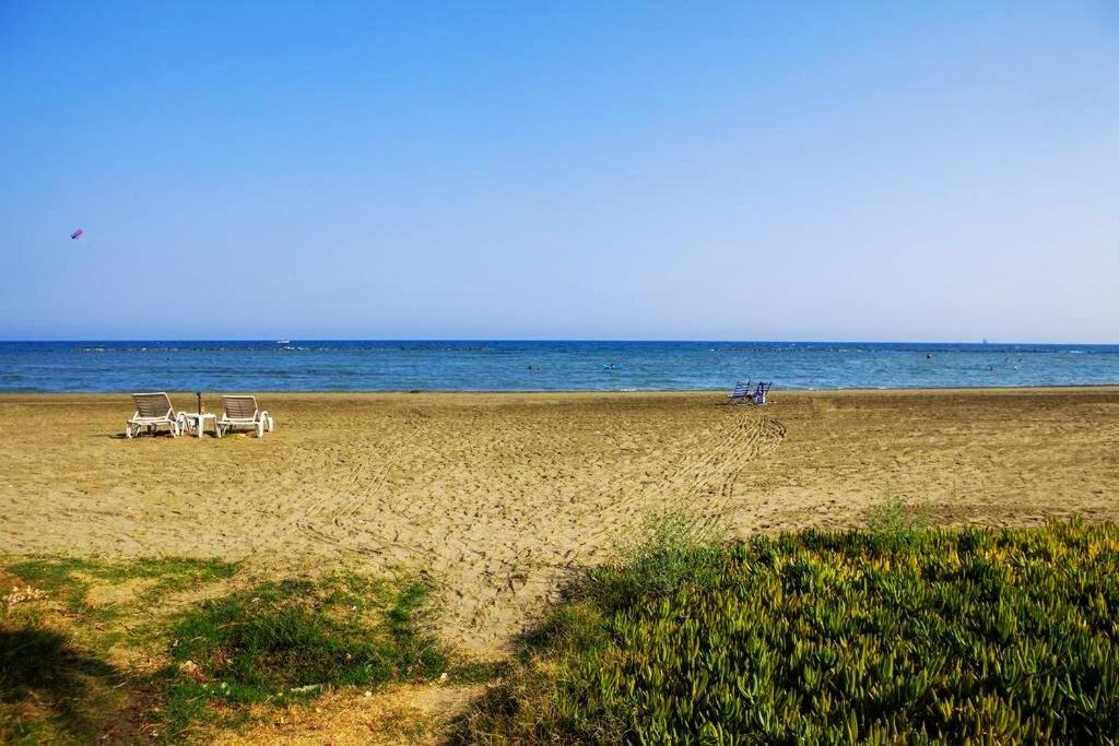 Villa Alba With Beach Access Larnaca Dış mekan fotoğraf